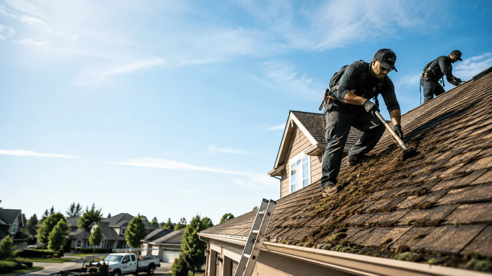 Roof Moss Removal in North Little Rock, AR near me